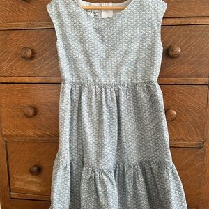 Pippa & Julie Light Blue Floral Tiered Summer Dress